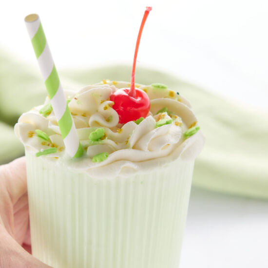 Shamrock Shake for Two - Recipe photo by maryobrien