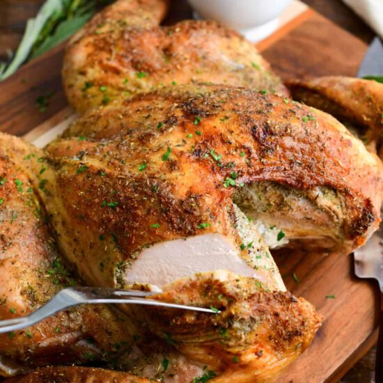 Spatchcock Turkey - Recipe photo by WillCookForSmiles
