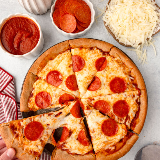 Spelt Pizza Dough - Recipe photo by LittleChefWithin