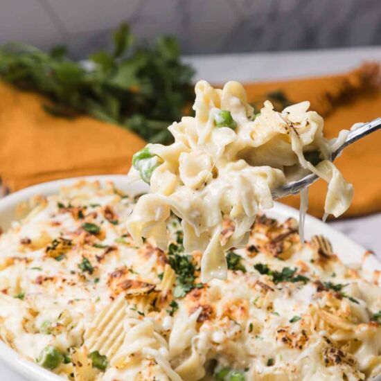 Tuna Noodle Casserole With Chips - Recipe photo by ImmigrantsTable