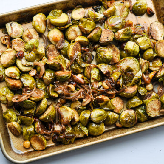 Balsamic Brussels Sprouts - Recipe photo by bowlofyum