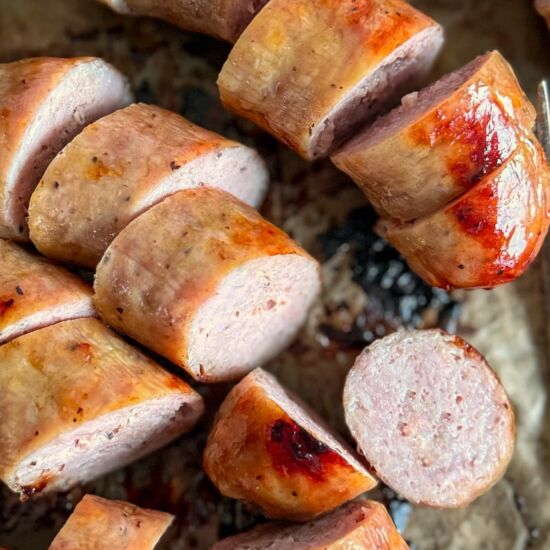 Oven Baked Bratwurst - Recipe photo by Hip Hip Gourmet