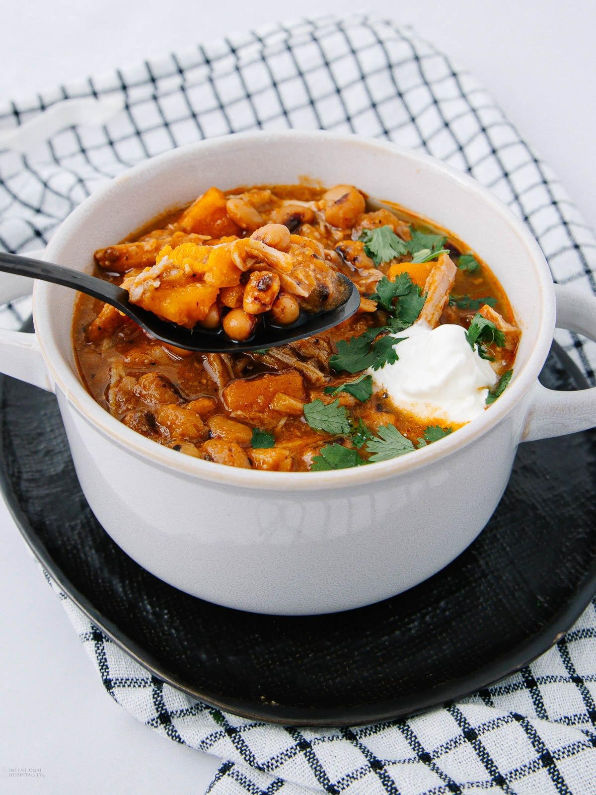 Black Eyed Peas Soup - Recipe photo by Intentional Hospitality