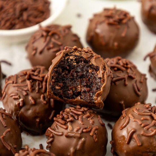 Brownie Truffles - Recipe photo by pumpkinnspice