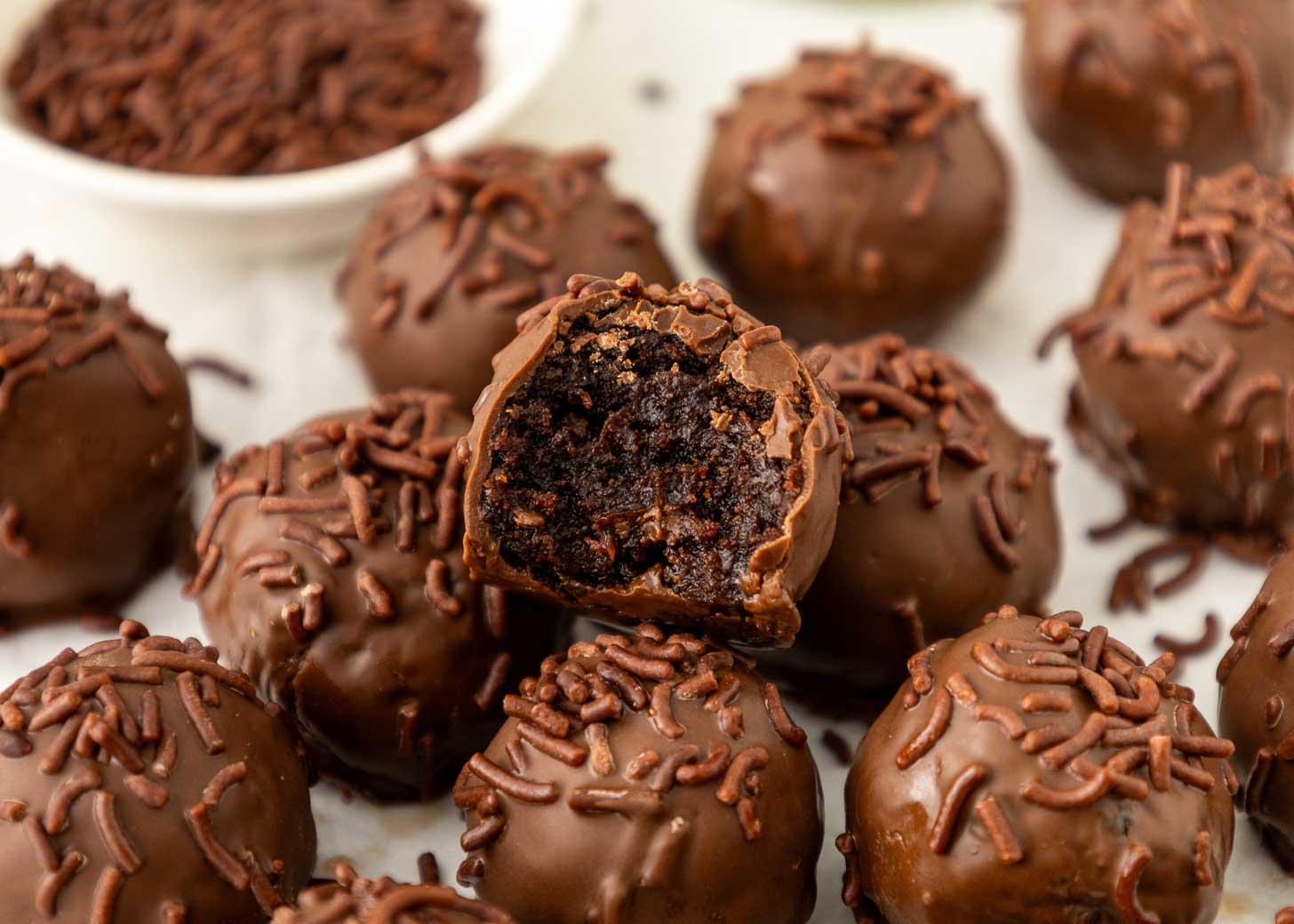 Brownie Truffles - Recipe photo by pumpkinnspice
