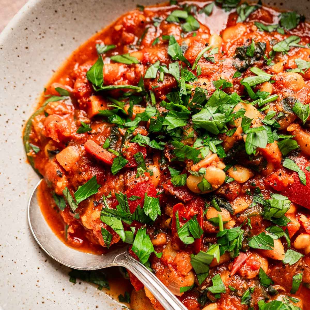 Best Butter Bean Stew - Recipe photo by moon and spoon and yum.