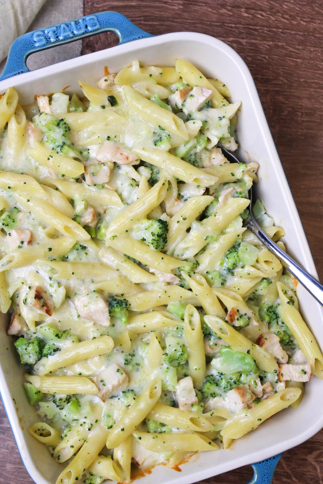 Chicken and Broccoli Pasta Bake - Recipe photo by thecandidcooks