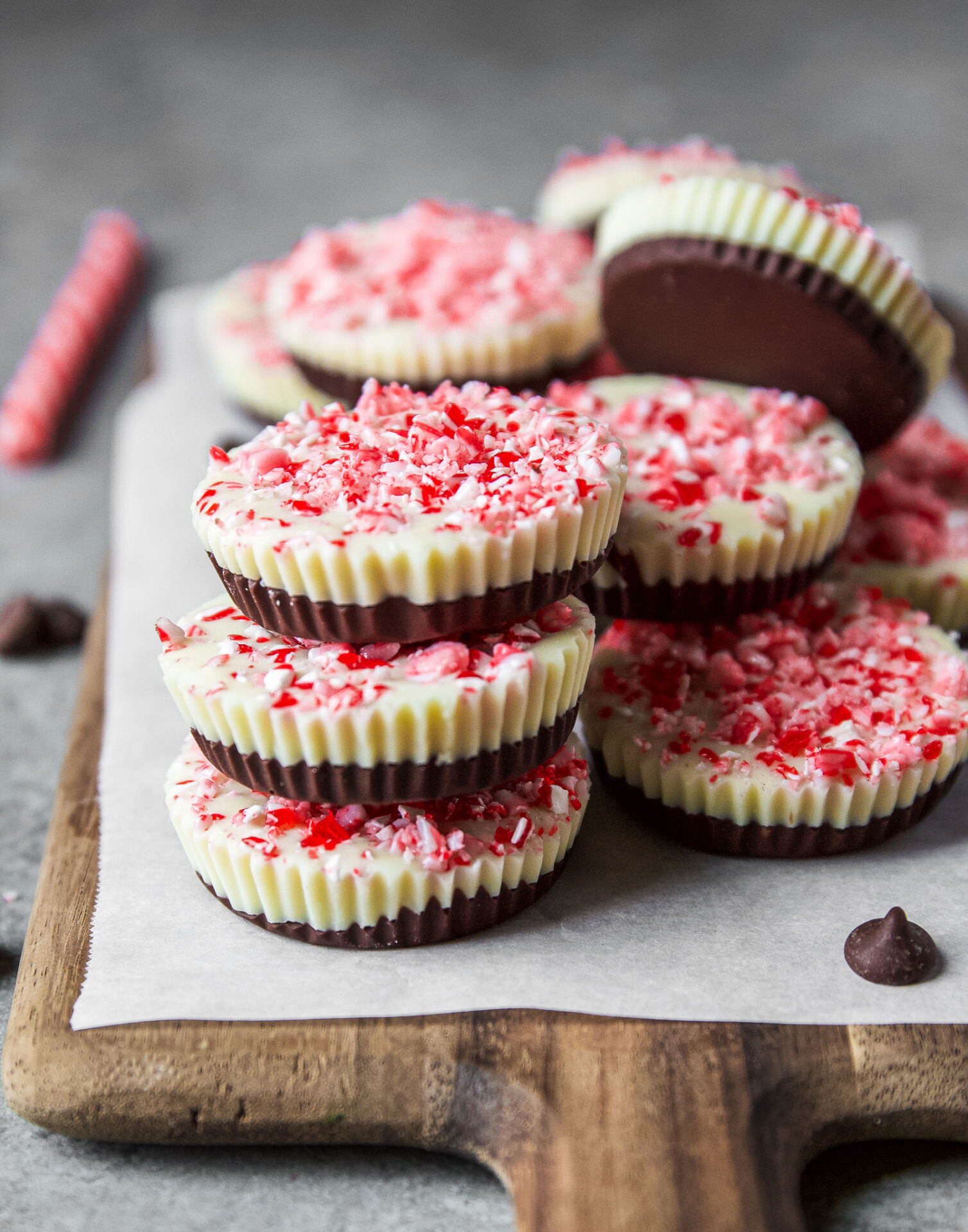 Chocolate Peppermint Cups - Recipe photo by Garden in the kitchen