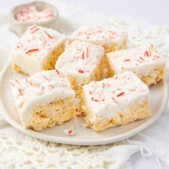 Christmas Rice Krispies with Candy - Recipe photo by Intentional Hospitality