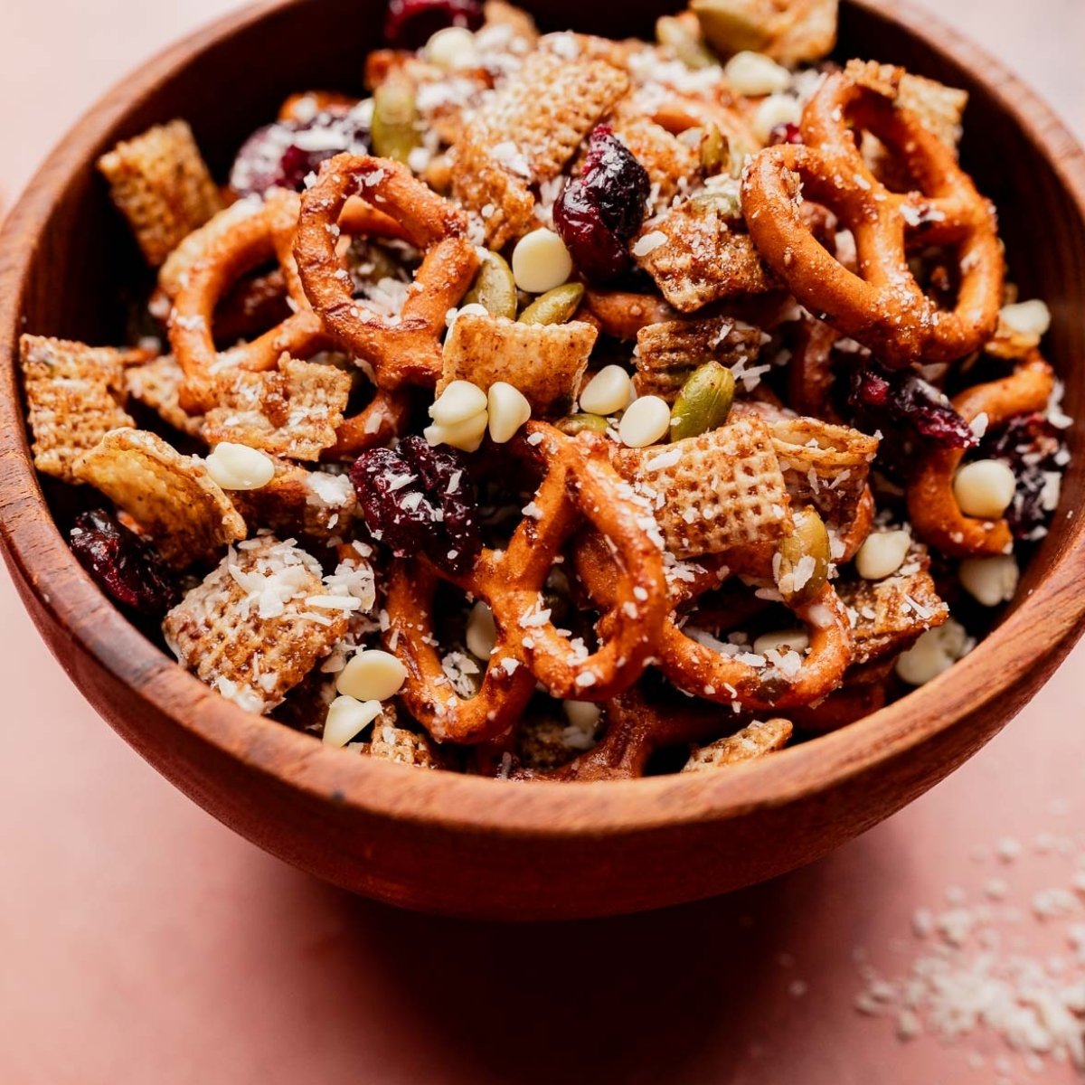 Spiced Christmas Snack Mix - Recipe photo by moon and spoon and yum.