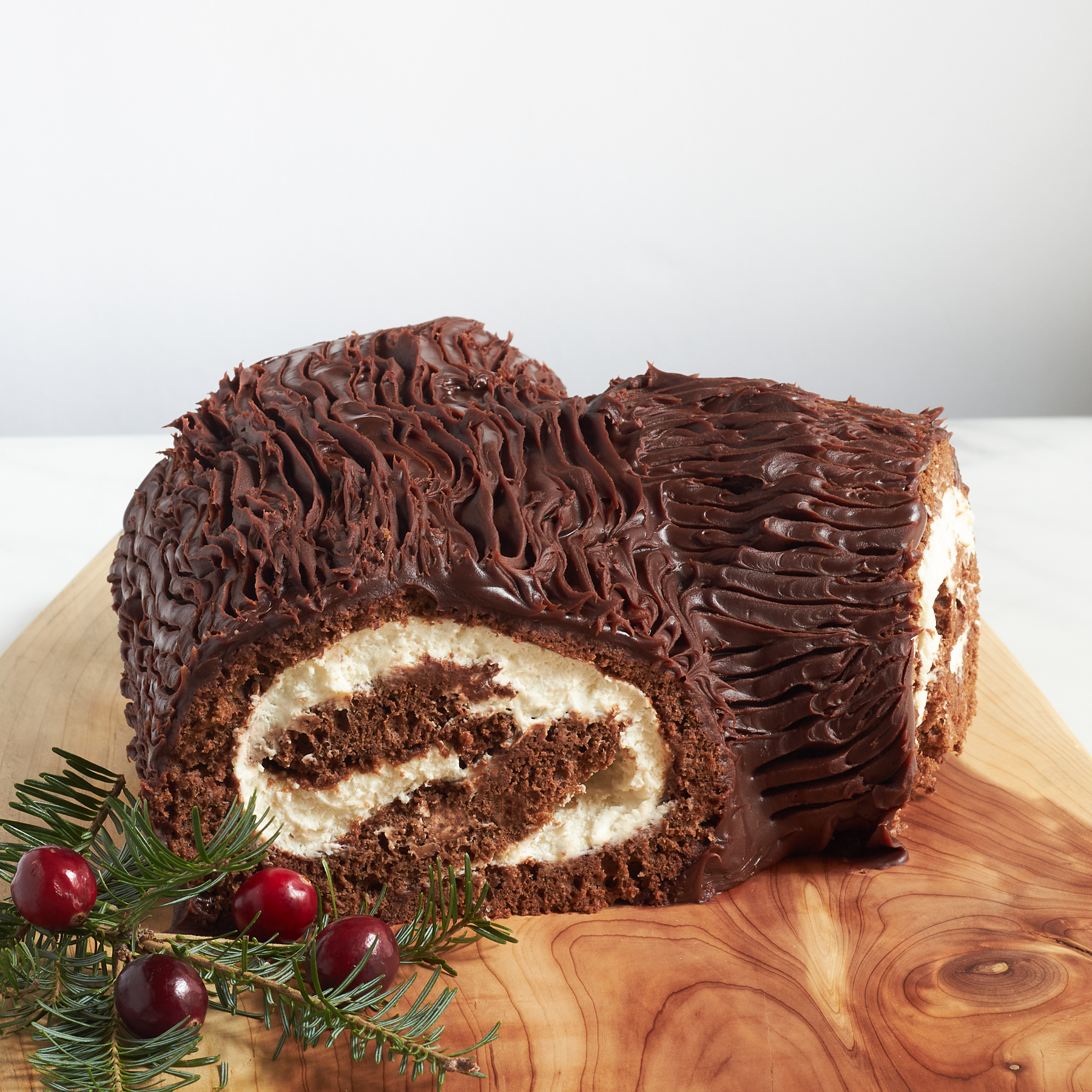 Gluten-Free Christmas Yule Log - Recipe photo by Cathys Gluten Free