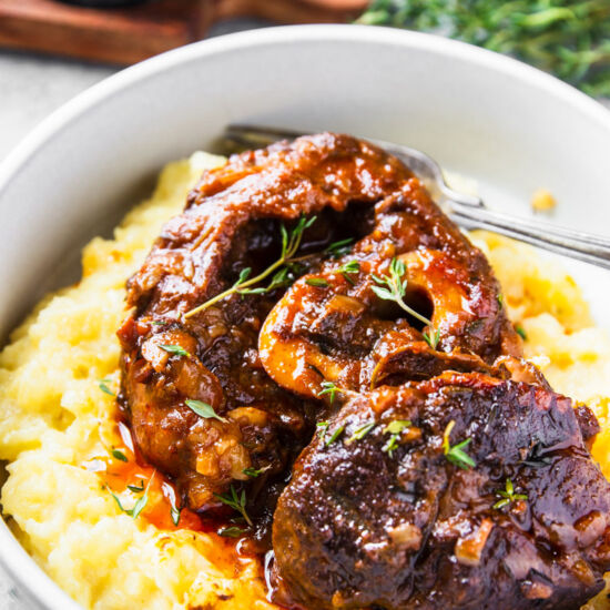Braised Beef Shank Osso Buco - Recipe photo by Garden in the kitchen