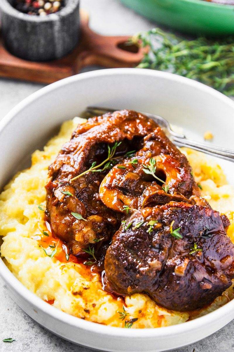 Braised Beef Shank Osso Buco - Recipe photo by Garden in the kitchen