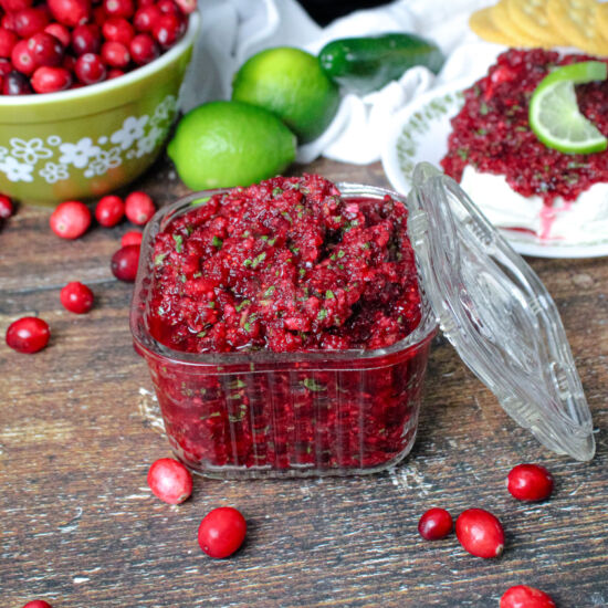 Cranberry Jalapeno Relish - Recipe photo by Baked_Broiled_Basted