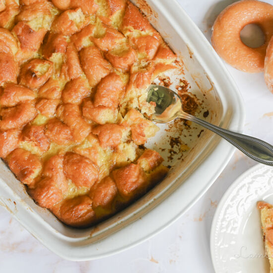 Donut Bread Pudding - Recipe photo by LambertsLately