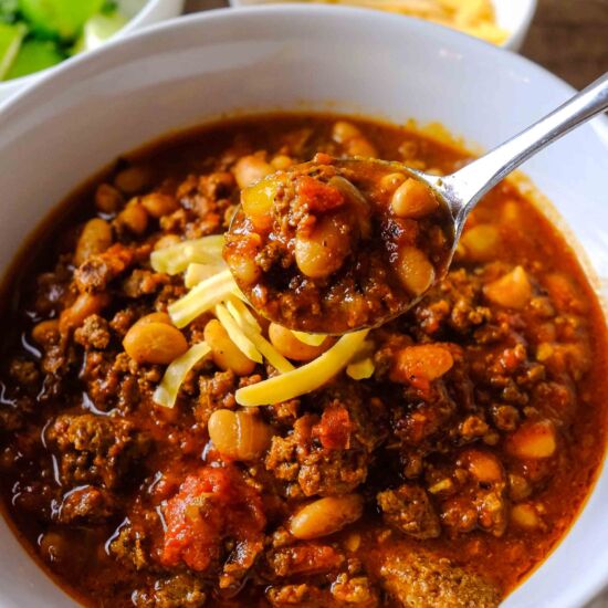 Easy Crockpot Chili - Recipe photo by Fresh Cup of Joy