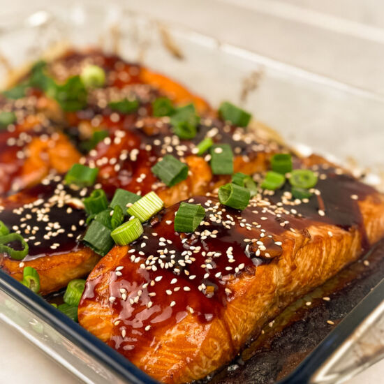 Simple Teriyaki Salmon - Recipe photo by Riktiga recept