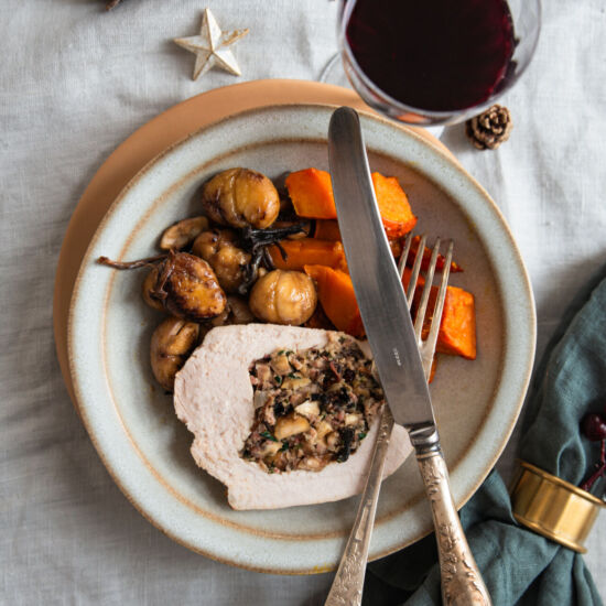 Oven-Roasted Stuffed Turkey - Recipe photo by zesttangerine
