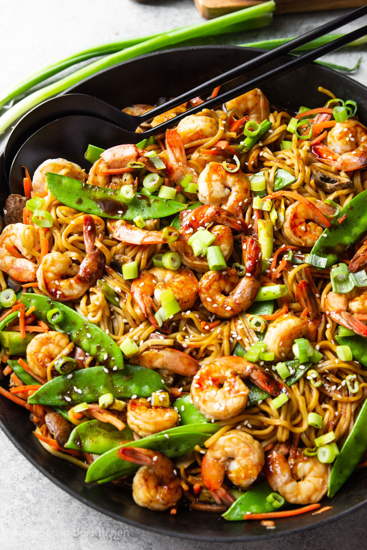 Shrimp Lo Mein - Recipe photo by Garden in the kitchen