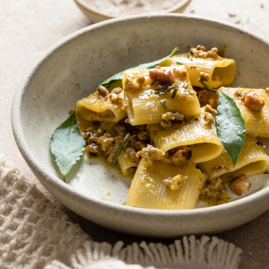 White Ragu Sauce in One Hour - Recipe photo by Fedetheclumsychef