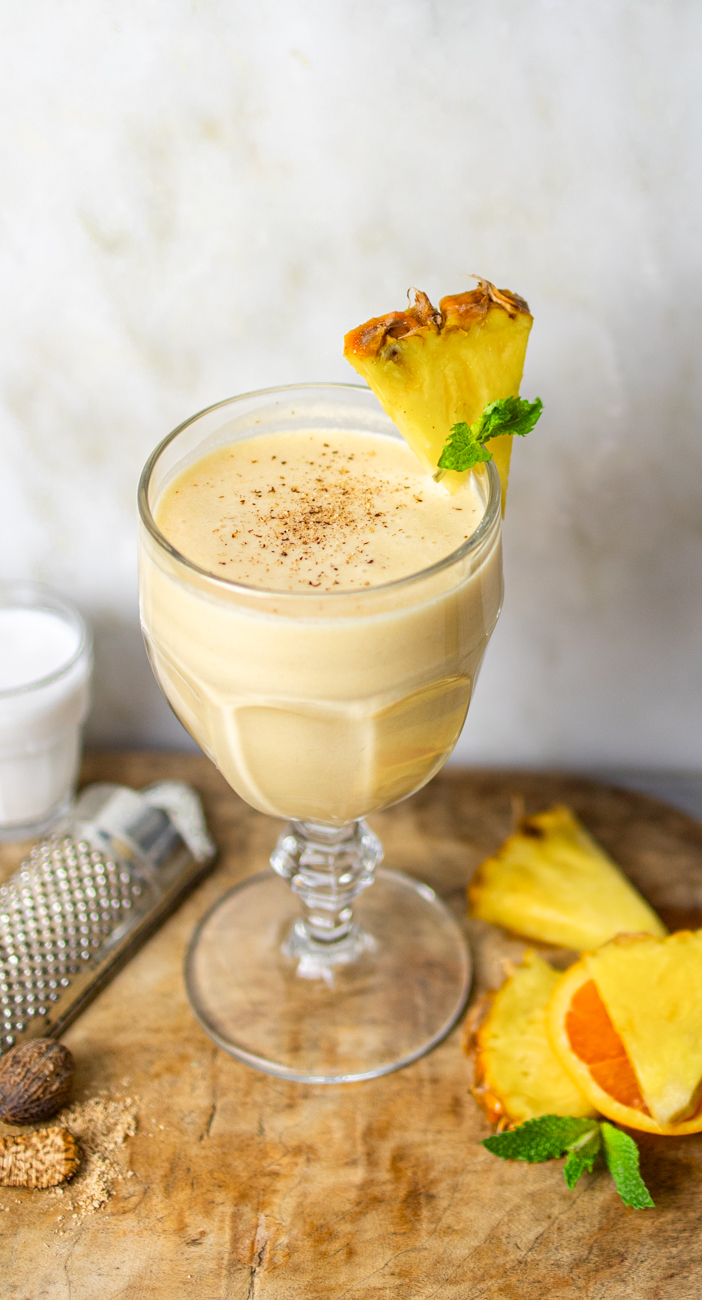 "Painkiller" Lightened-Up Smoothie - Recipe photo by a zest for life