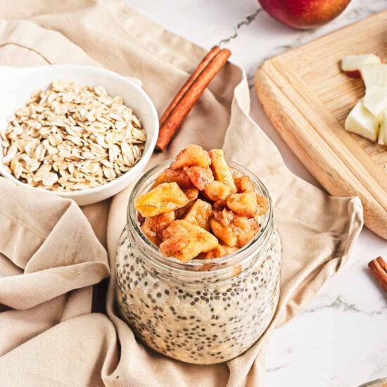Apple Pie Overnight Oats - Recipe photo by ImmigrantsTable
