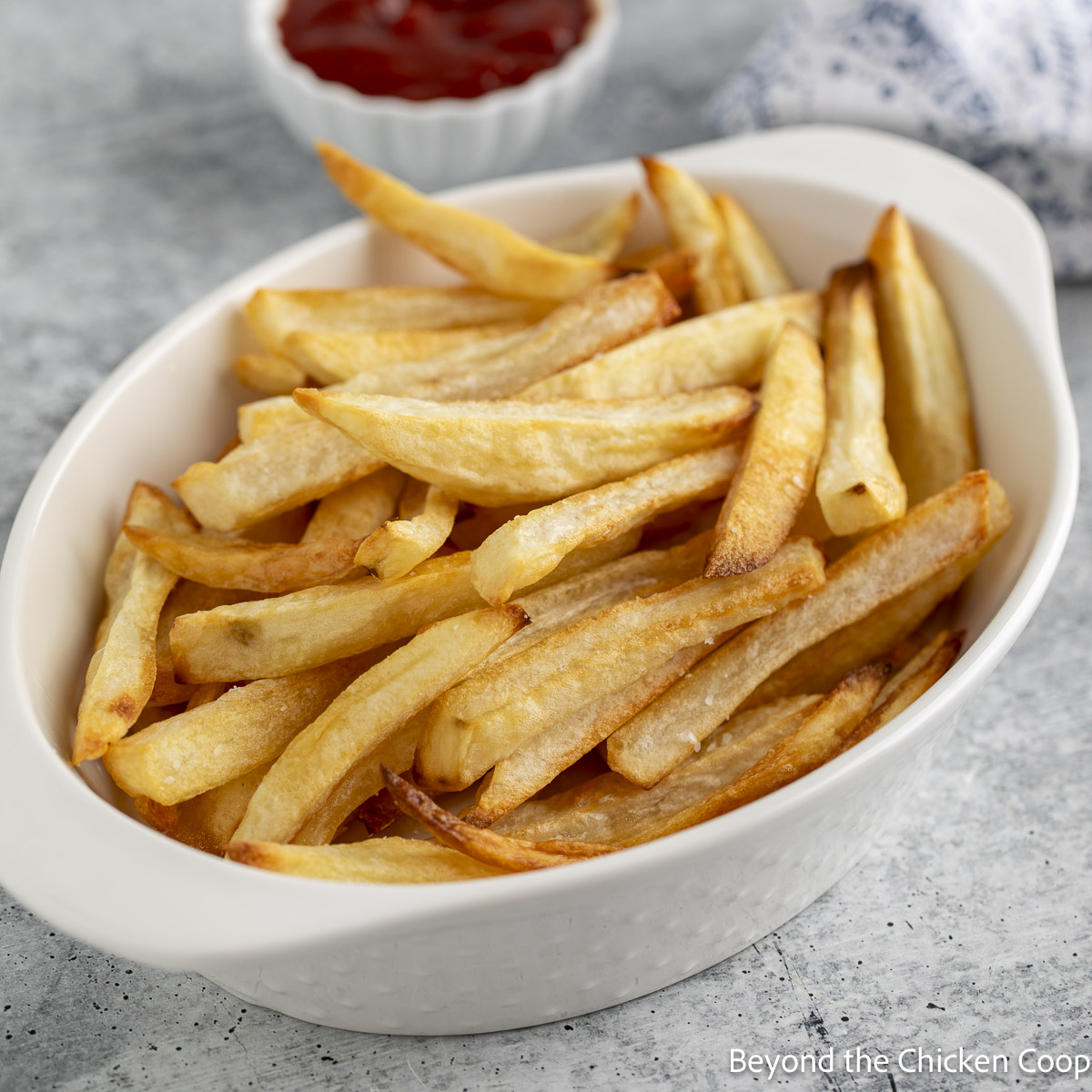 Oven Baked Fries - Recipe photo by BeyondtheCoop