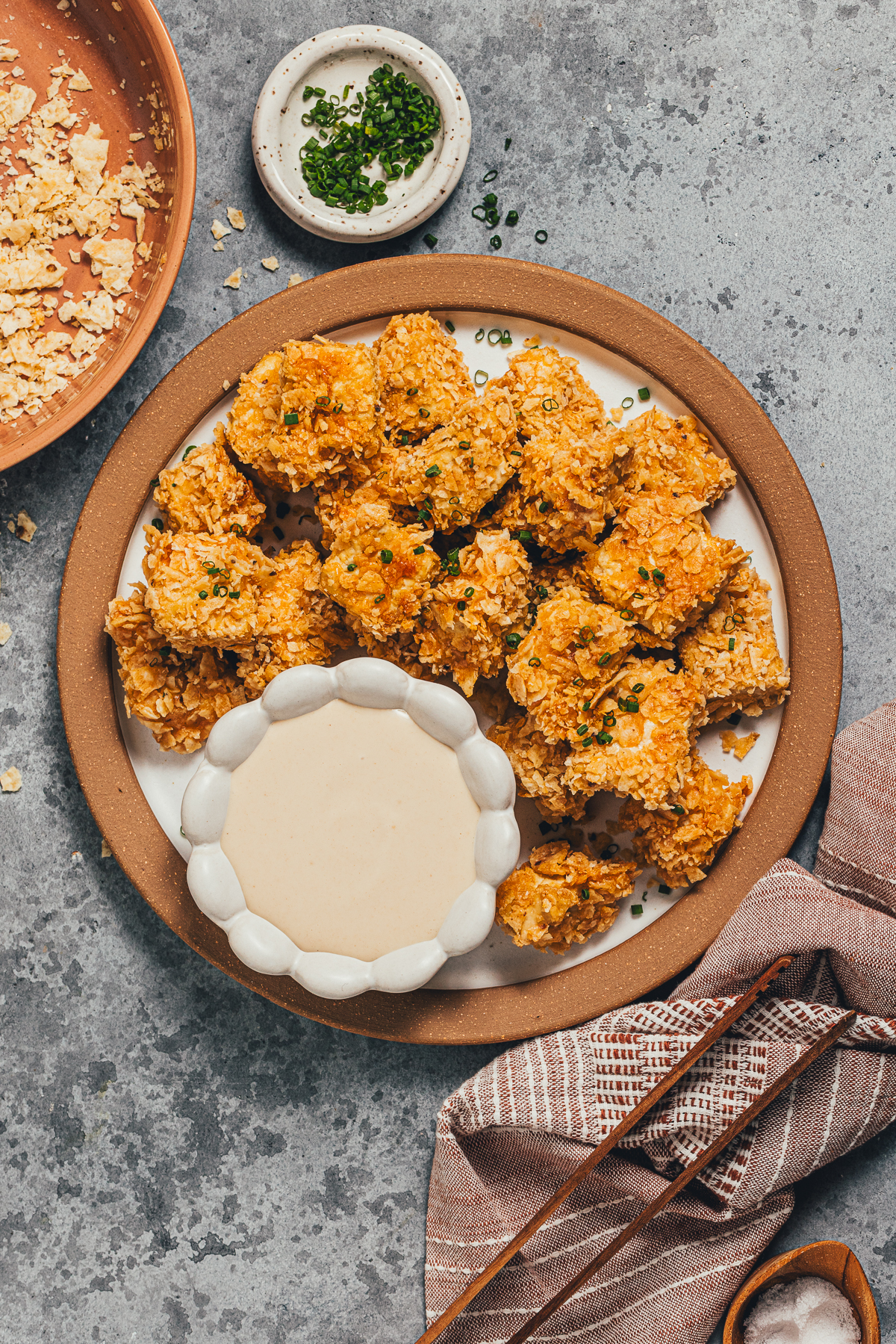 Baked Tofu Nuggets - Recipe photo by sweetmiscellany