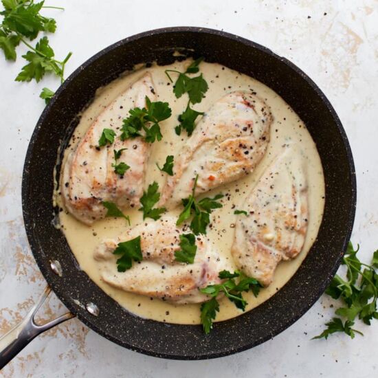 Creamy Boursin Chicken - Recipe photo by Easy Chicken Recipes