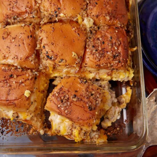 Breakfast Sliders - Recipe photo by Barbara Curry
