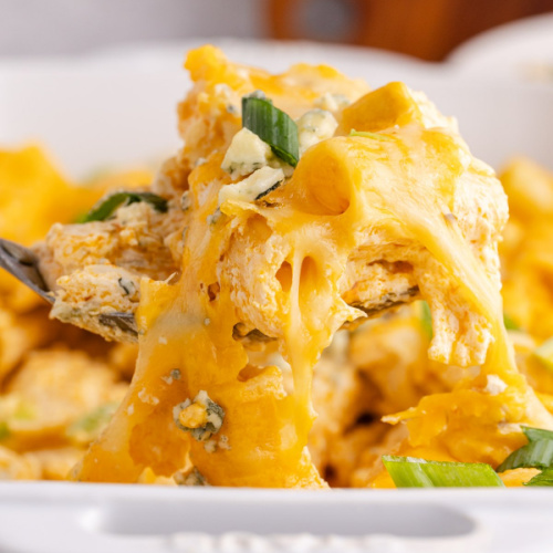 Buffalo Chicken Casserole - Recipe photo by KitchenDivas
