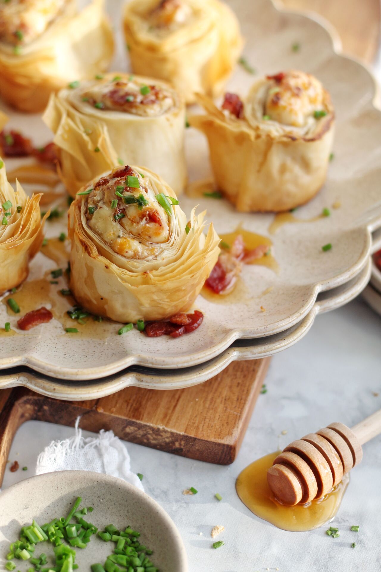 Chicken Bacon Ranch Phyllo Bites - Recipe photo by Ereese