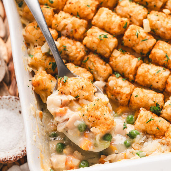 Chicken Tot Pie - Recipe photo by bellyfull