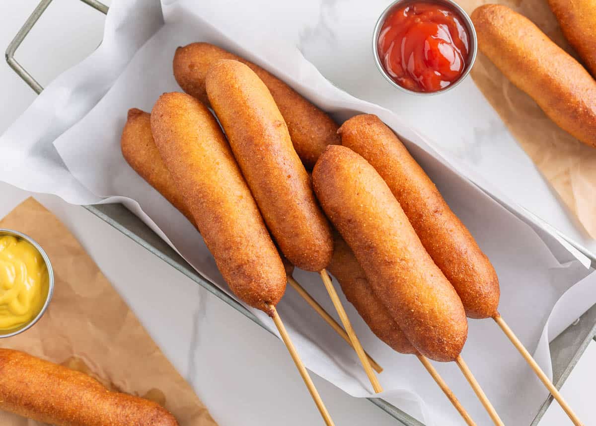 Homemade Corn Dogs - Recipe photo by I Heart Naptime