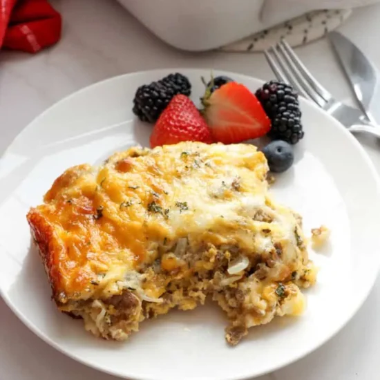 Crescent Roll Breakfast Casserole - Recipe photo by Small Town Woman