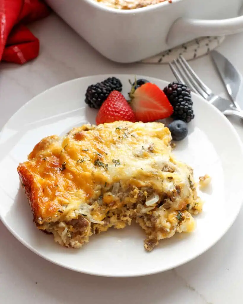 Crescent Roll Breakfast Casserole - Recipe photo by Small Town Woman