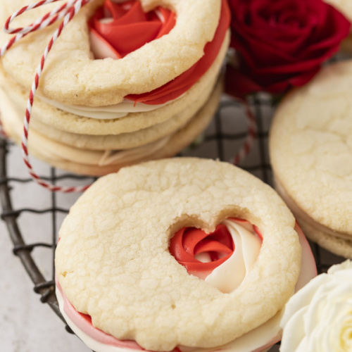 Valentine's Day Sugar Cookies - Recipe photo by KitchenDivas