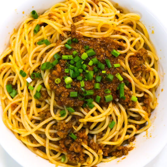 Asian-Inspired Pasta Sauce - Recipe photo by Pane-Bistecca