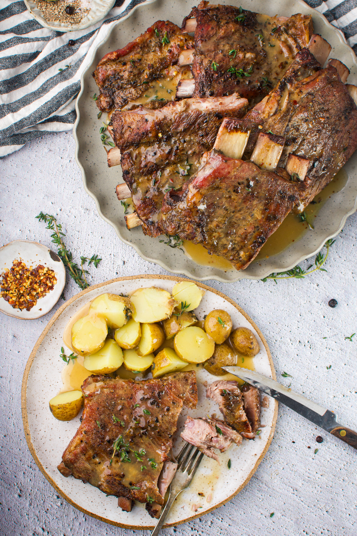 Juniper Berry Baby Back Ribs - Recipe photo by thetastesoflife