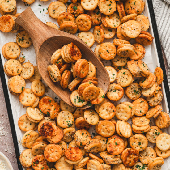 Garlic Bread Ritz Bits - Recipe photo by bellyfull