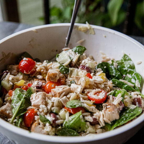 Greek Orzo Pasta Salad - Recipe photo by Or Whatever You Do