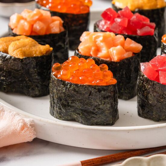 Gunkan Sushi - Recipe photo by takestwoeggs