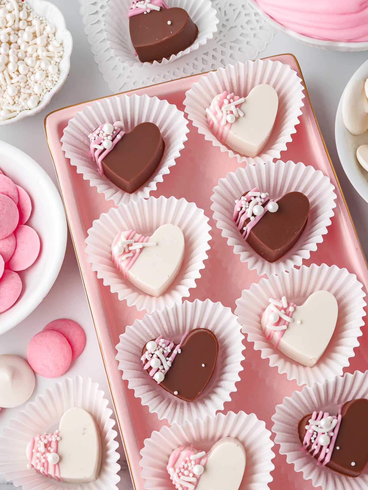 Homemade Filled Chocolates - Recipe photo by Tessies Table
