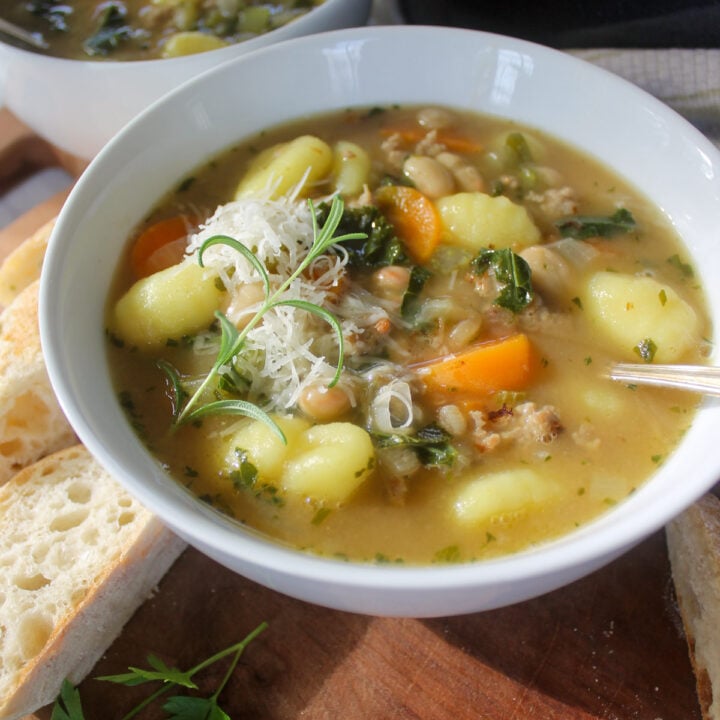 Sausage Gnocchi Soup - Recipe photo by Sungrown Kitchen