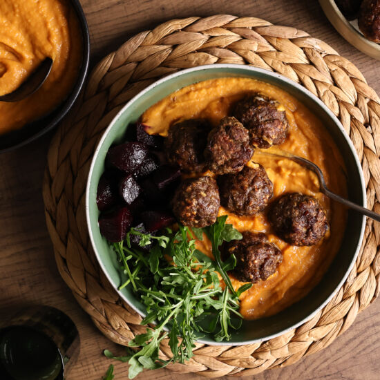 Oven-Baked Venison Meatballs - Recipe photo by Apinchofzest