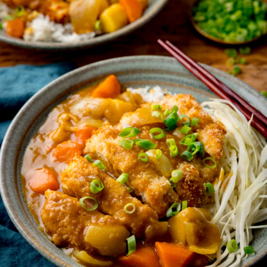 Chicken Katsu Curry - Recipe photo by KitchenSanctuary