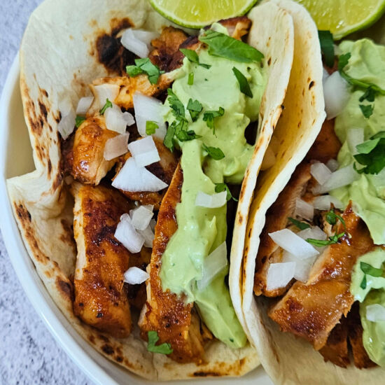 Maple Chipotle Chicken Tacos - Recipe photo by Megans meals