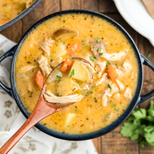 Creamy Chicken Stew - Recipe photo by KitchenDivas