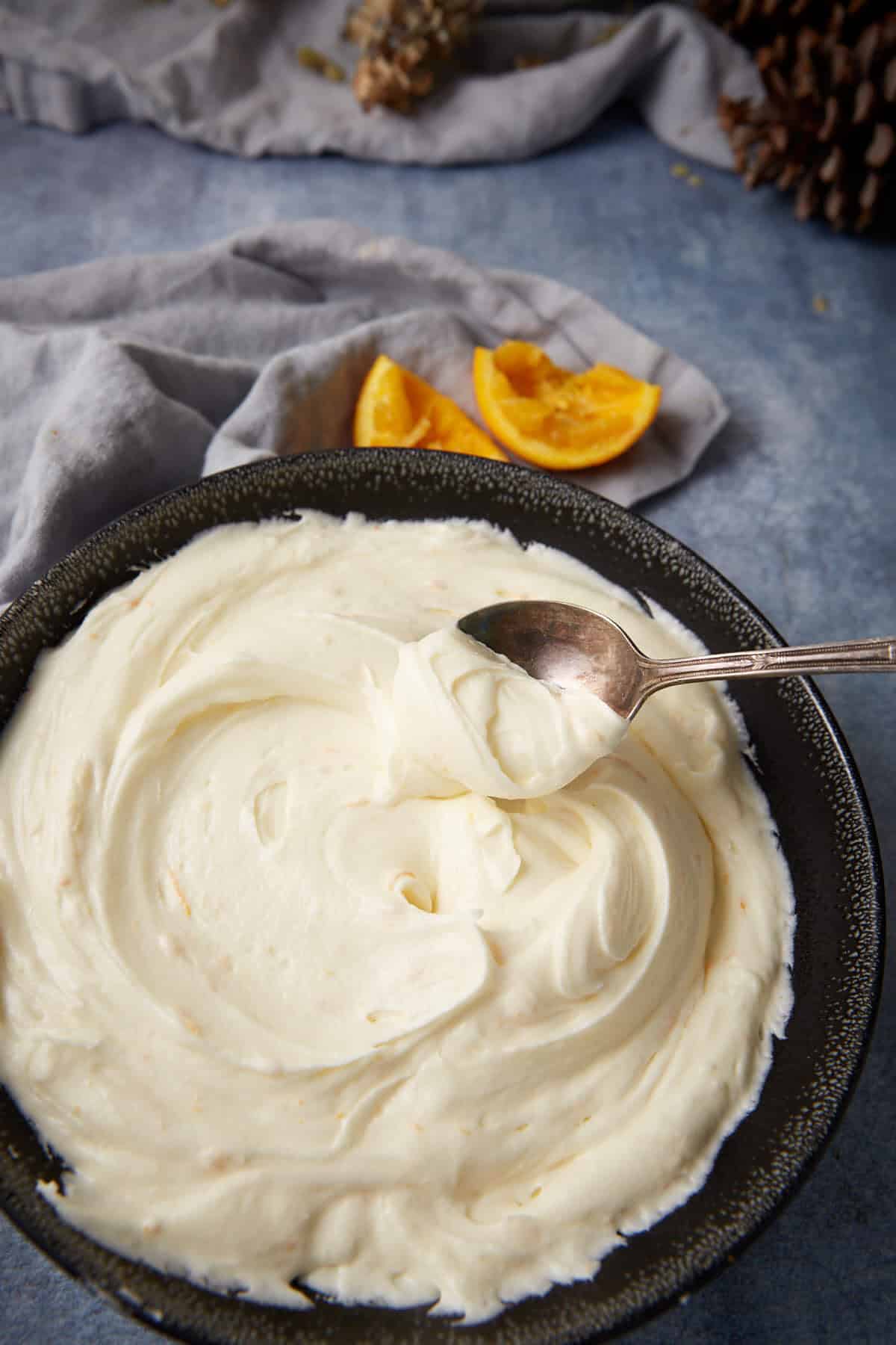 Orange Cream Cheese Frosting - Recipe photo by Barbara Curry