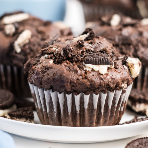 Oreo Muffins - Recipe photo by KitchenDivas